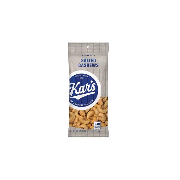 Kars Kars Salted Cashews 1.5 oz Bagged 1201